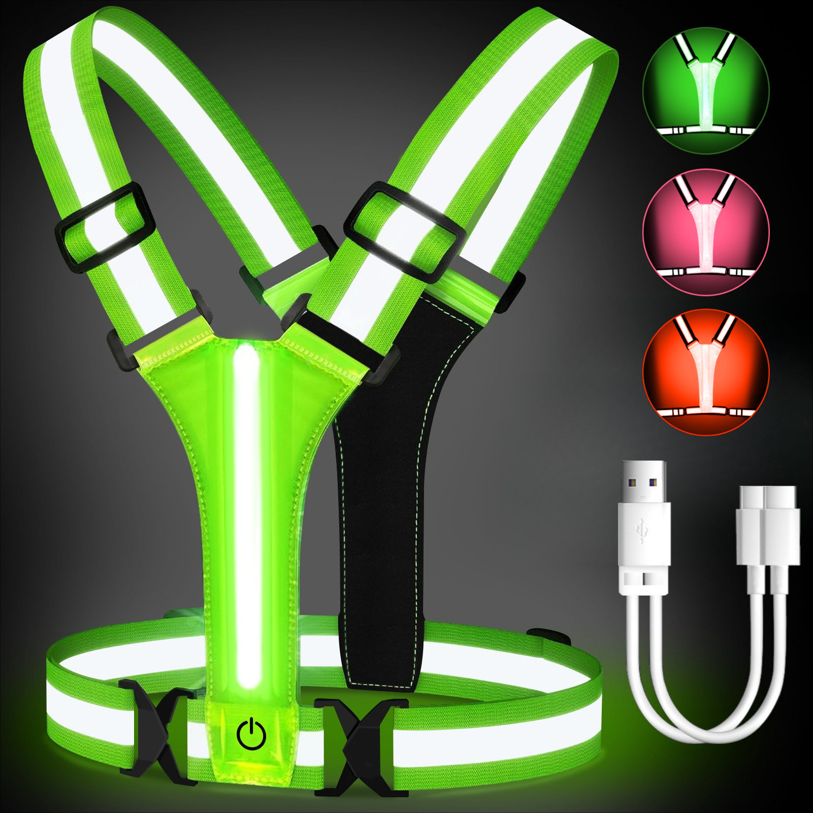 Running Gear Sale - Outdoor Night Walking Safety Vests Highlight
