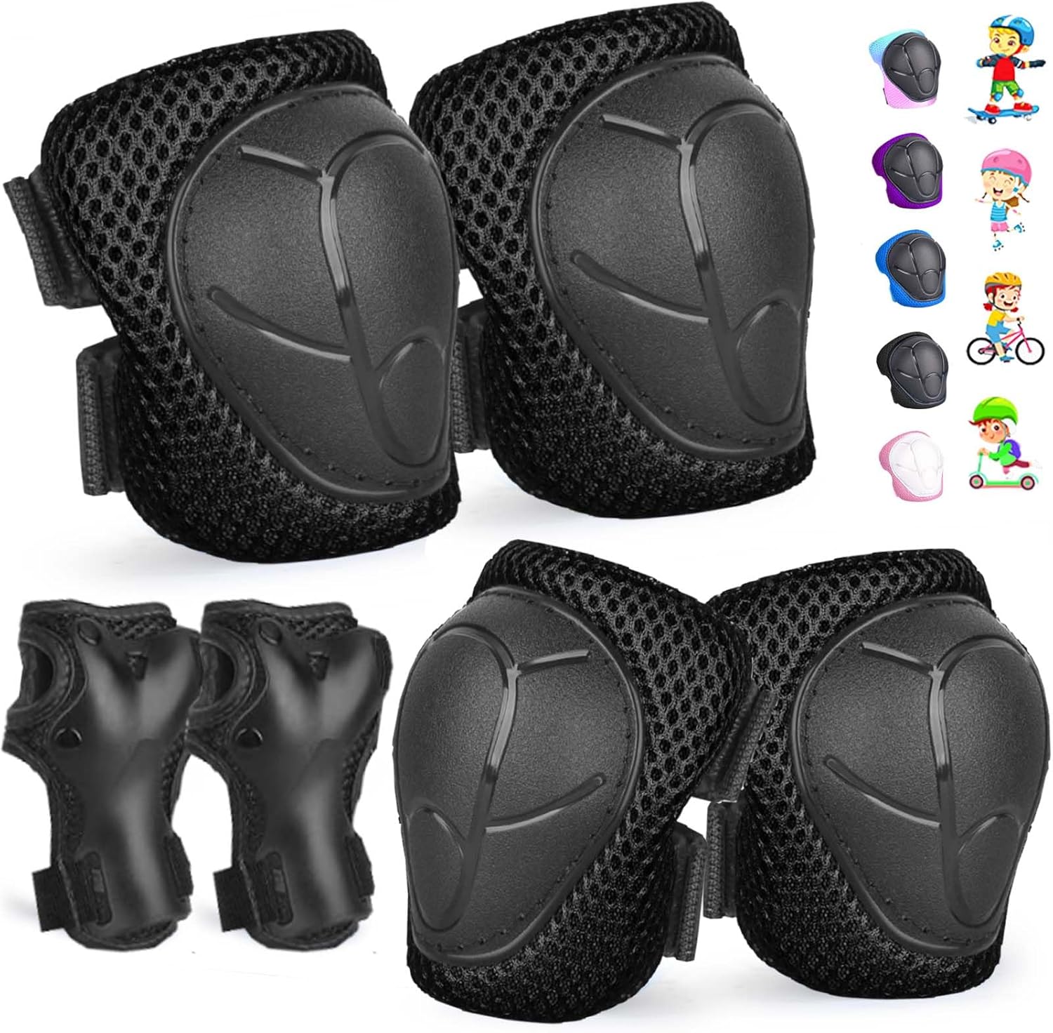 Running Gear For Kids Girls - Kids/Youth Knee Pads and Elbow Pads