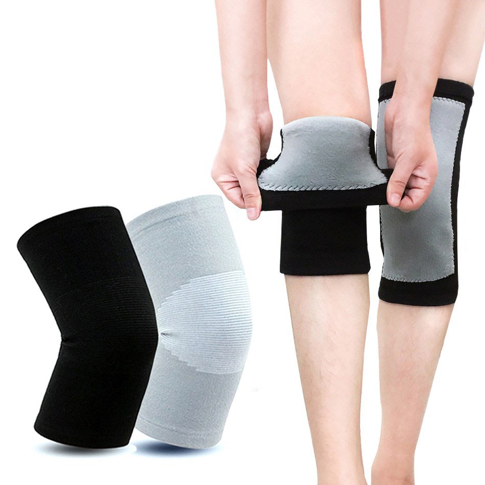 Running Gear Sale - WOSWEIR-1 Pair Winter Warm Knee Pads