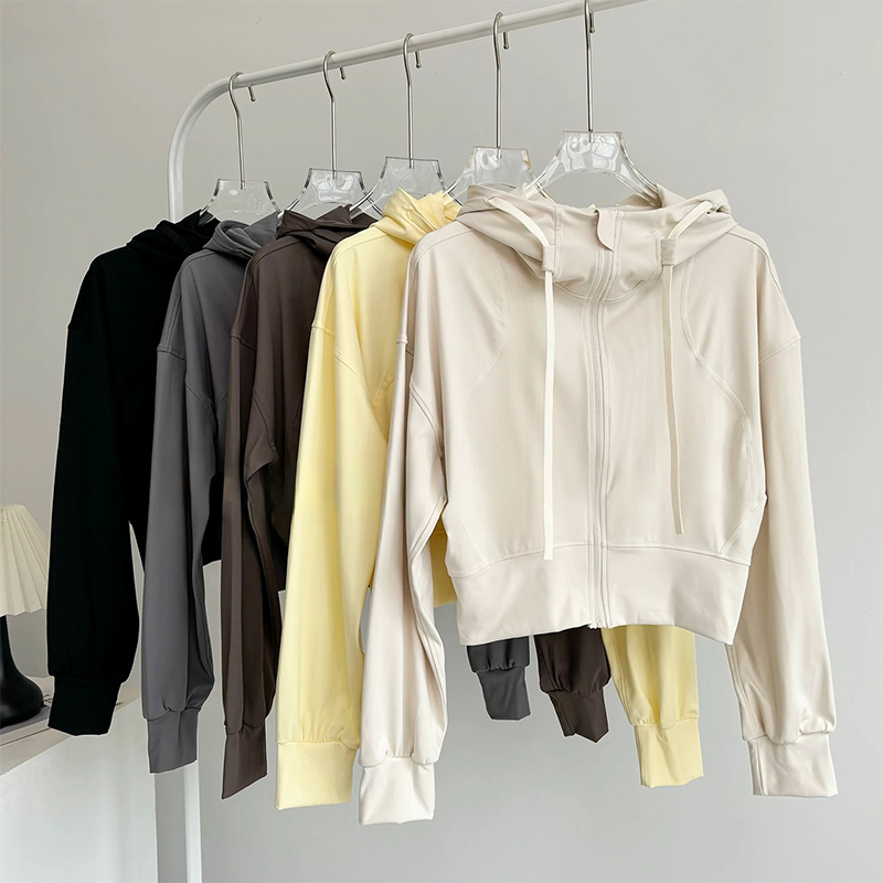 Women's Bat Hooded Casual Yoga - Winter Running Gear Jacket avis et prix