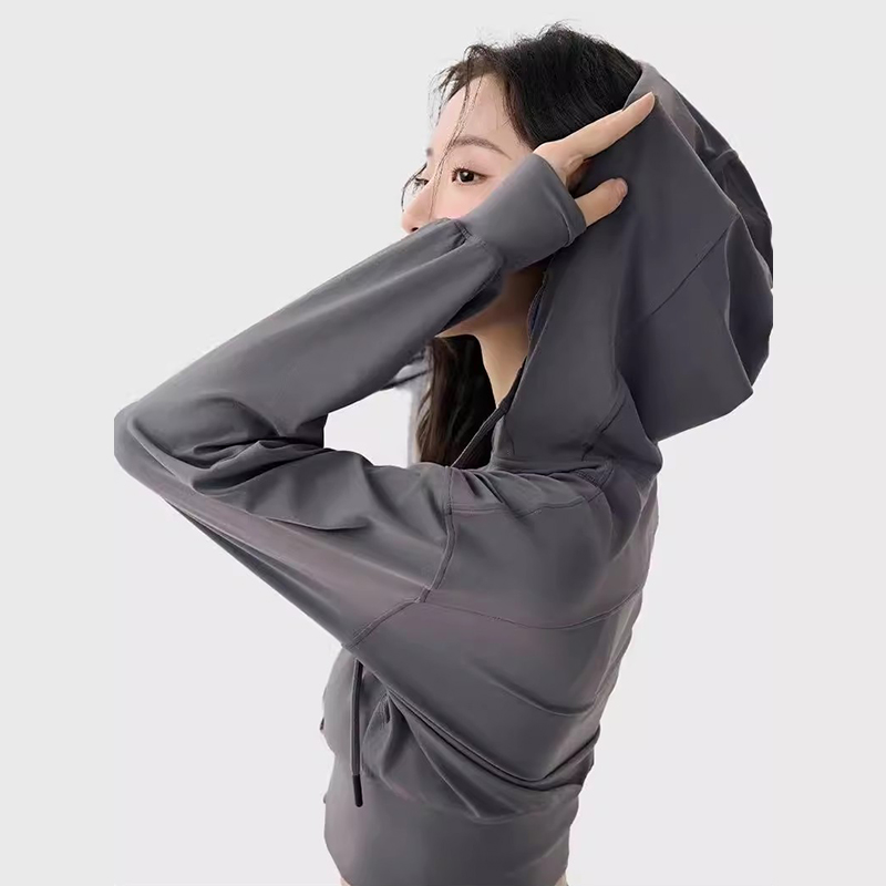 Women's Bat Hooded Casual Yoga - Winter Running Gear Jacket avis et prix