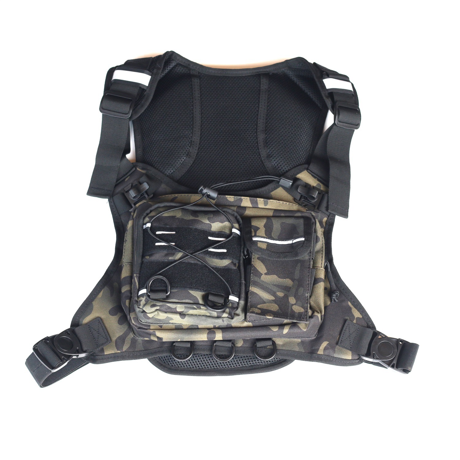 Tactical Vest Chest Bag Lightw - Reflective Running Gear Vest avis et prix