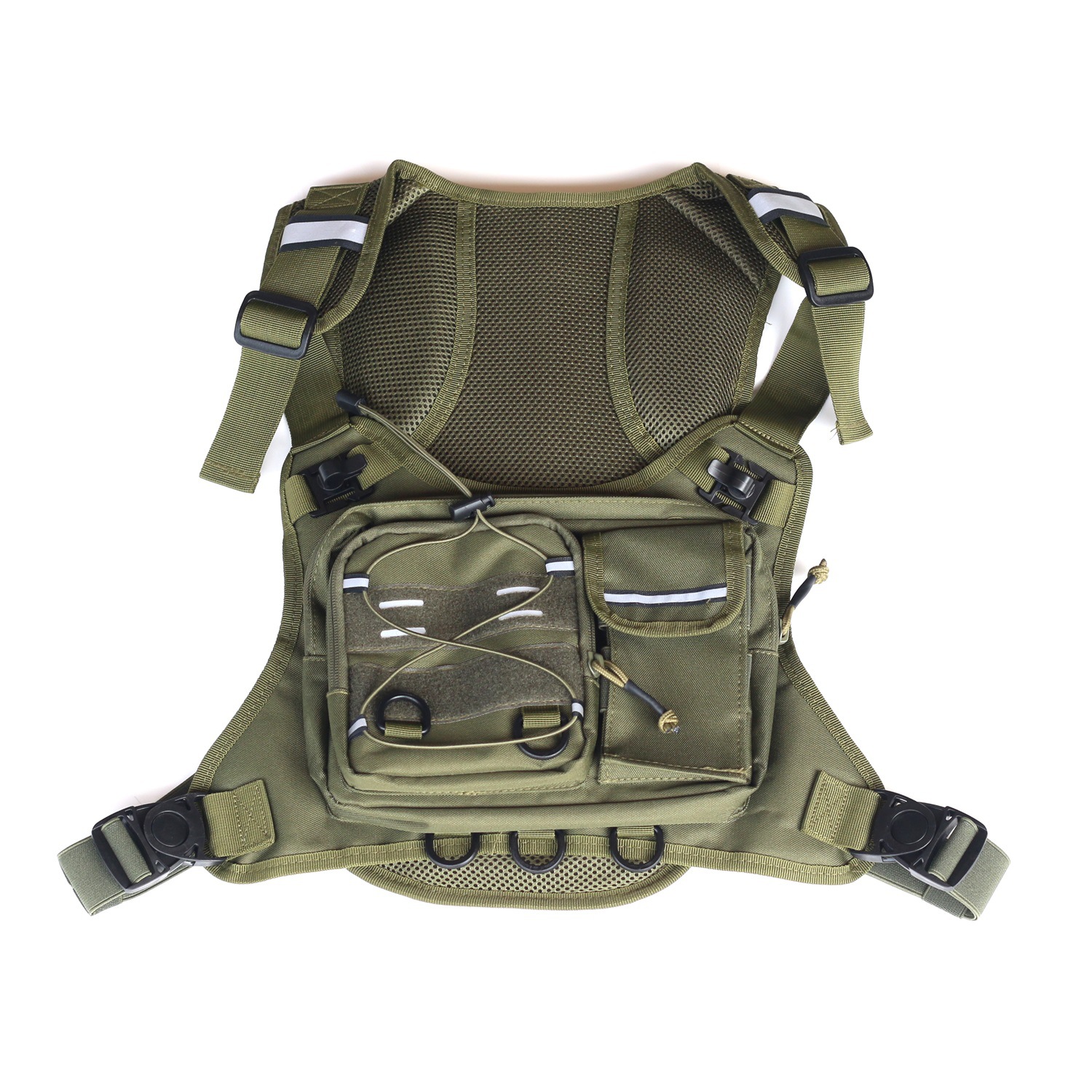 Tactical Vest Chest Bag Lightw - Reflective Running Gear Vest avis et prix