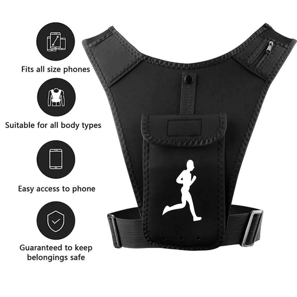 Adjustable Running Vest Phone  - Running Gear Marathon avis et prix