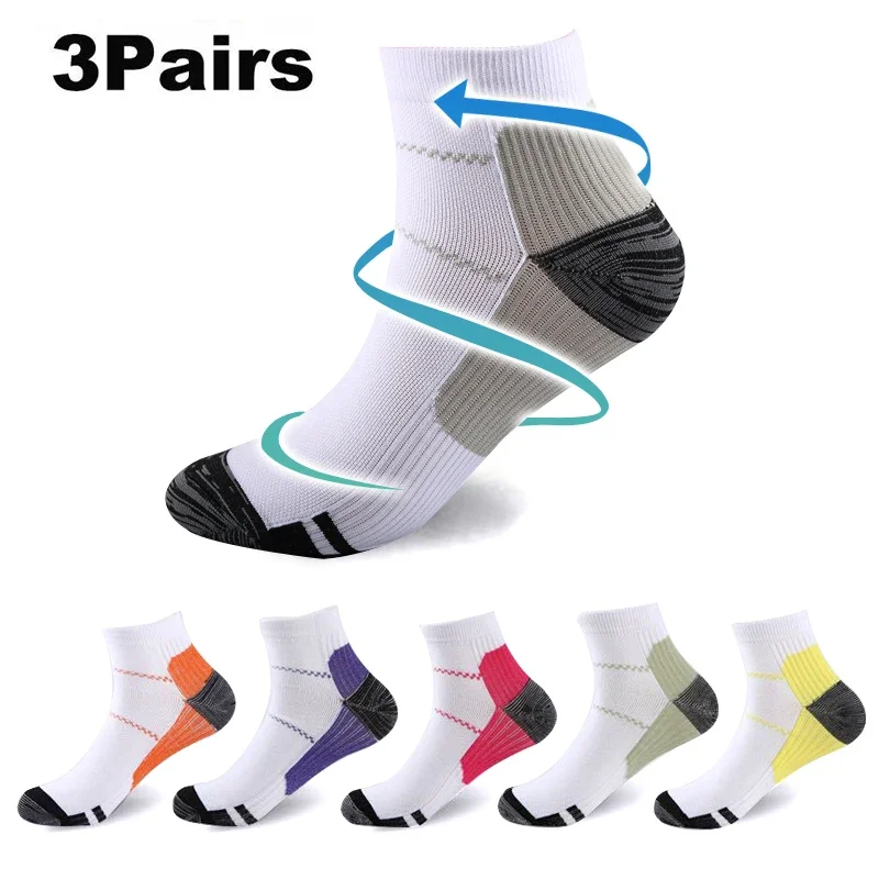 1/3/5 Pairs Men Women Socks Co - Trail Running Gaiter avis et prix