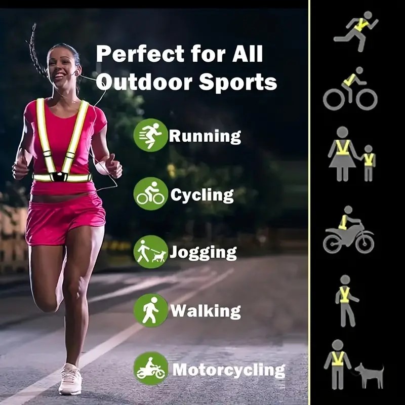 Reflective Vest Running Gear,  - Running Gear Sale avis et prix