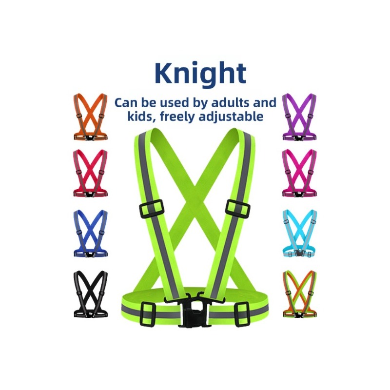 Adjustable Lightweight Reflect - Reflective Running Gear Vest avis et prix