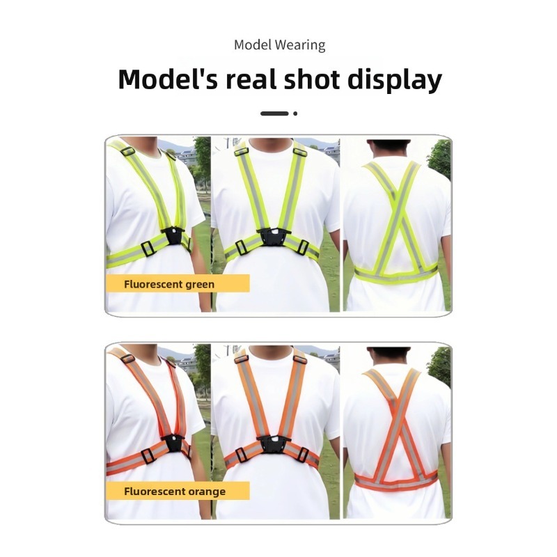 Adjustable Lightweight Reflect - Reflective Running Gear Vest avis et prix