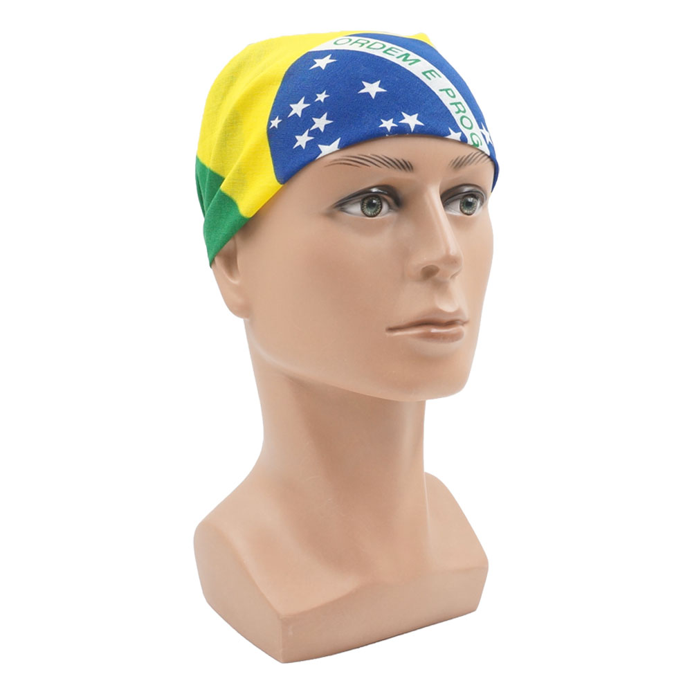 100% Cotton Flag of Brazil Ban - Running Gear Sale avis et prix