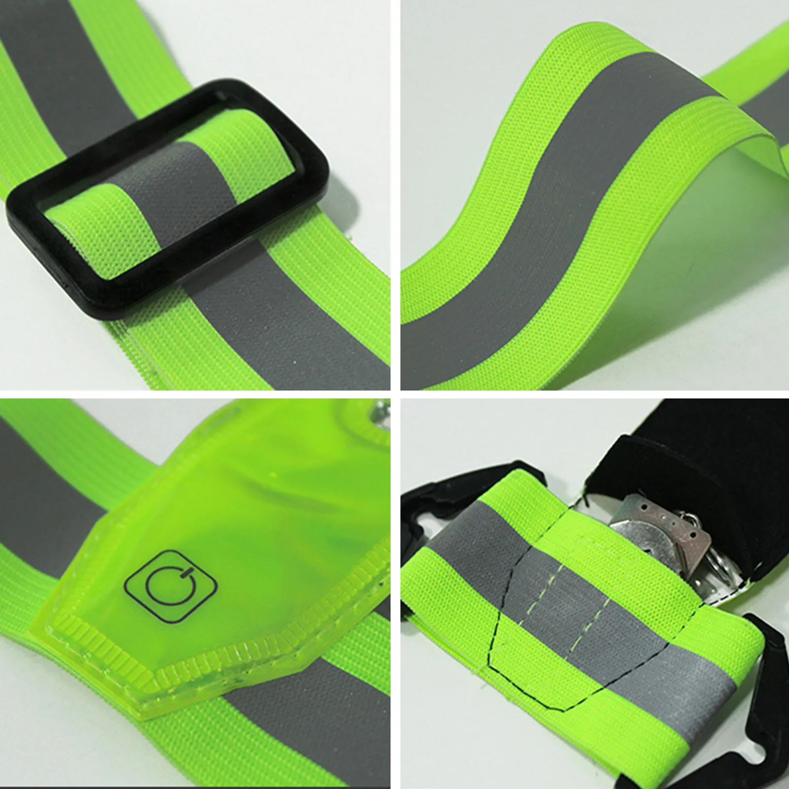 LED Reflective Running Vest, S - Reflective Running Gear Vest avis et prix
