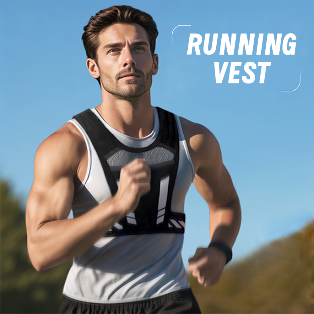Reflective Running Vest with P - Running Gear Marathon avis et prix