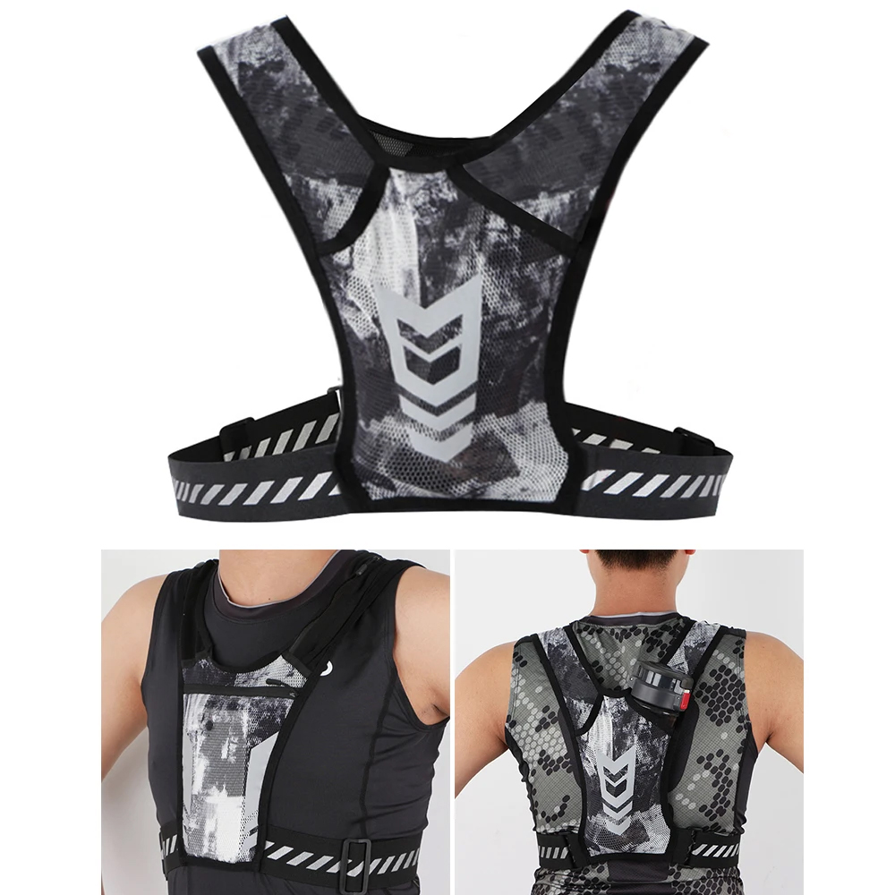 Reflective Running Vest with P - Running Gear Marathon avis et prix