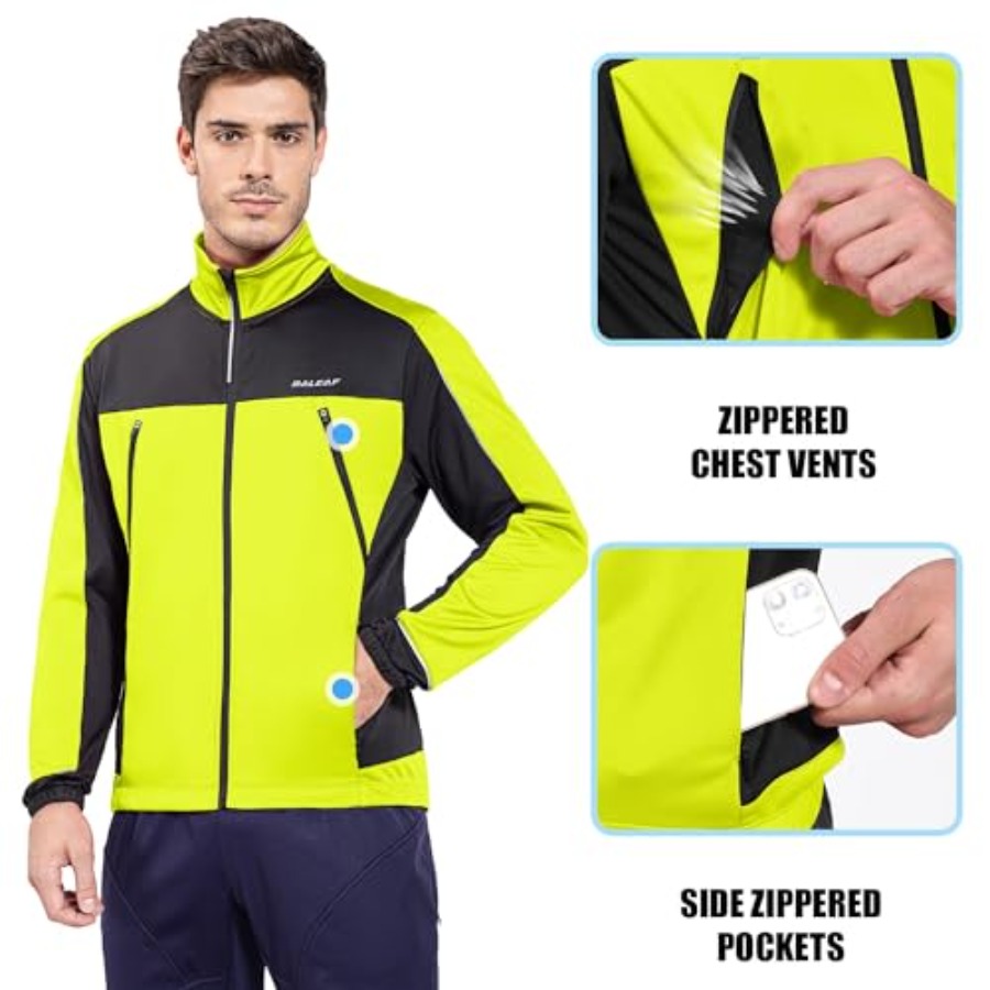baleaf Men's Winter Jacket Win - Winter Running Gear Jacket avis et prix
