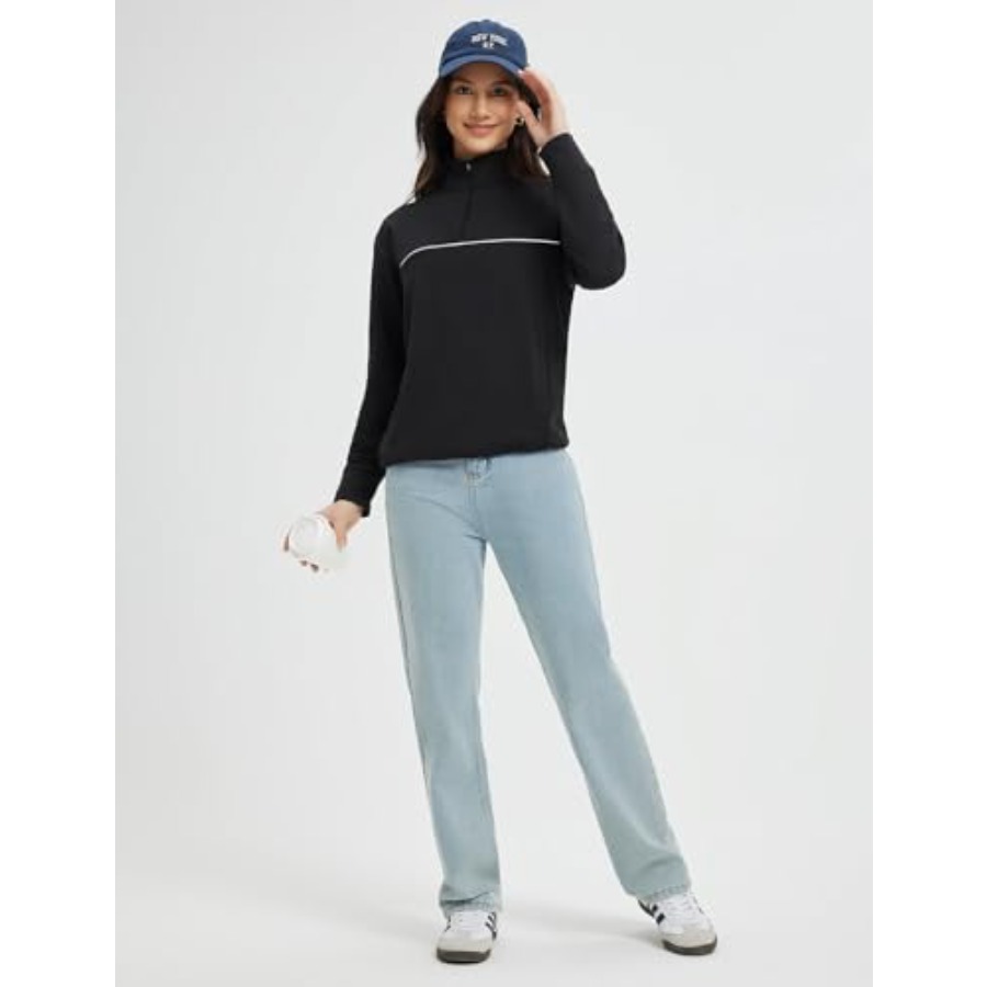 baleaf Women's Fleece Golf Pul - Winter Running Gear Jacket avis et prix
