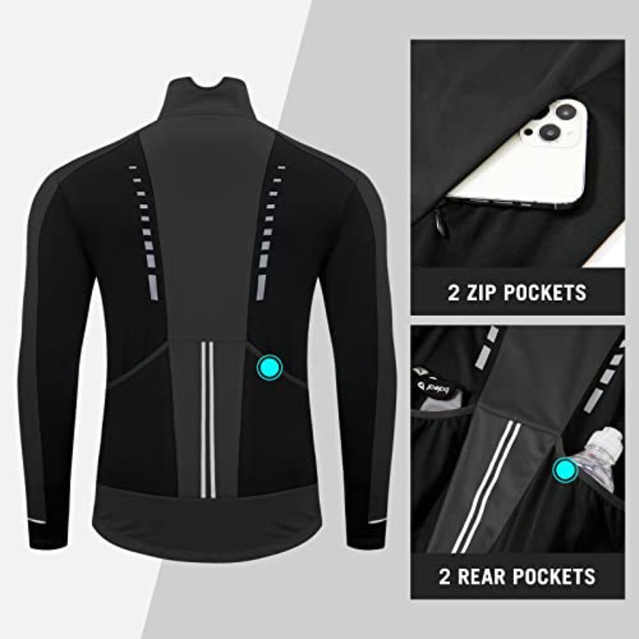 baleaf Men's Winter Jacket Win - Winter Running Gear Jacket avis et prix