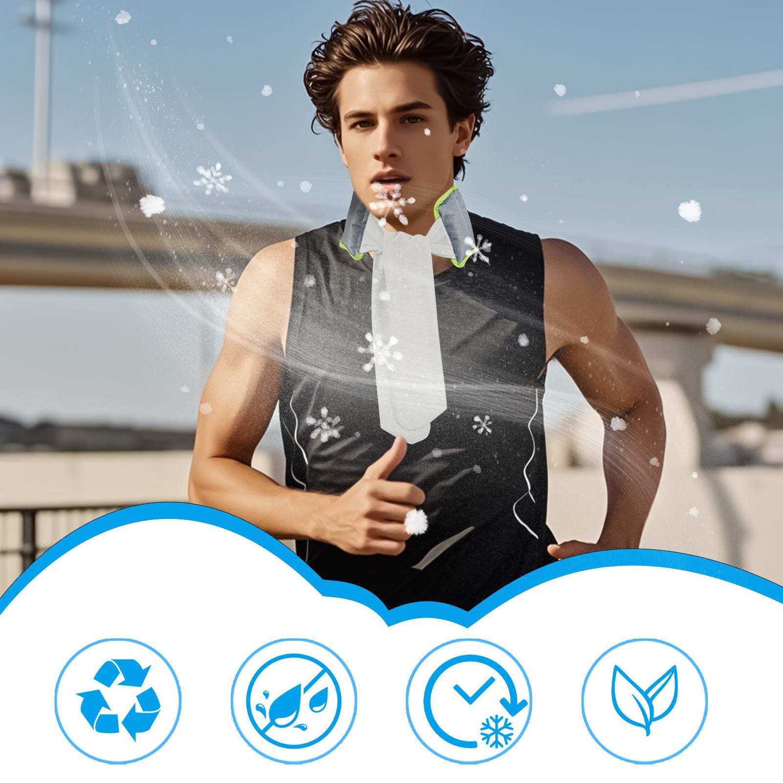Cooling Neck Wrap Reusable Spo - Running Gear For Hot Weather avis et prix