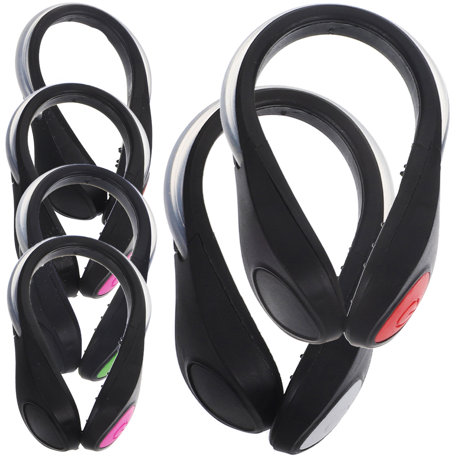 6Pcs LED Shoe Clip Lights Gear - Running Gear For Night avis et prix