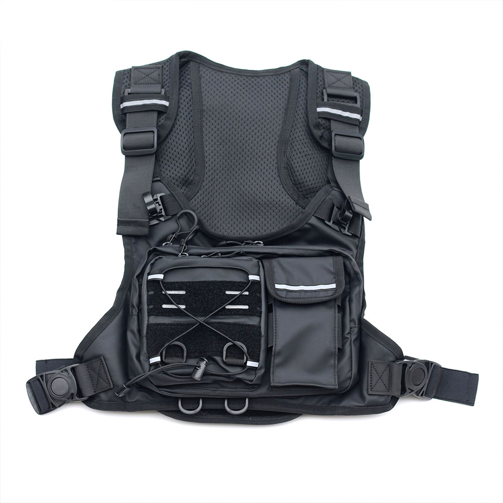 Tactical Vest Chest Bag with 2 - Reflective Running Gear Vest avis et prix